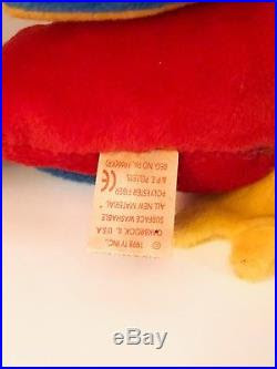 Jabber Ty Beanie Baby 1997 1998 Rare Tag Error Misprint Great Condition Ty Beanie Babies Rare
