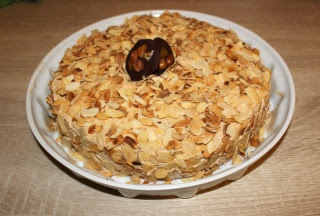 Gateau Moka Recette Au Cafe Et Amandes Grillees La Bobine