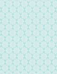 LETTER/STANDARD  size JPG small batik flower Snowflakes 350dpi