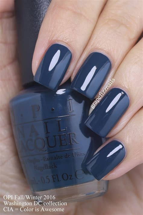 grape fizz nails opi washington dc collection  fall