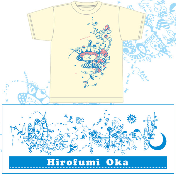 おかひろふみさんアーティストグッズデザイン ニシムラマホwebサイト ブログダイアリー