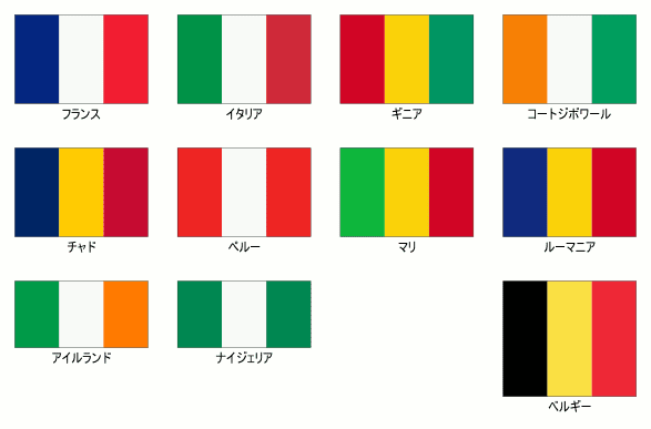 Inkscape でトリコロールを描く方法