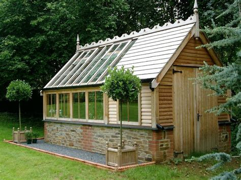 greenhouse potting shed