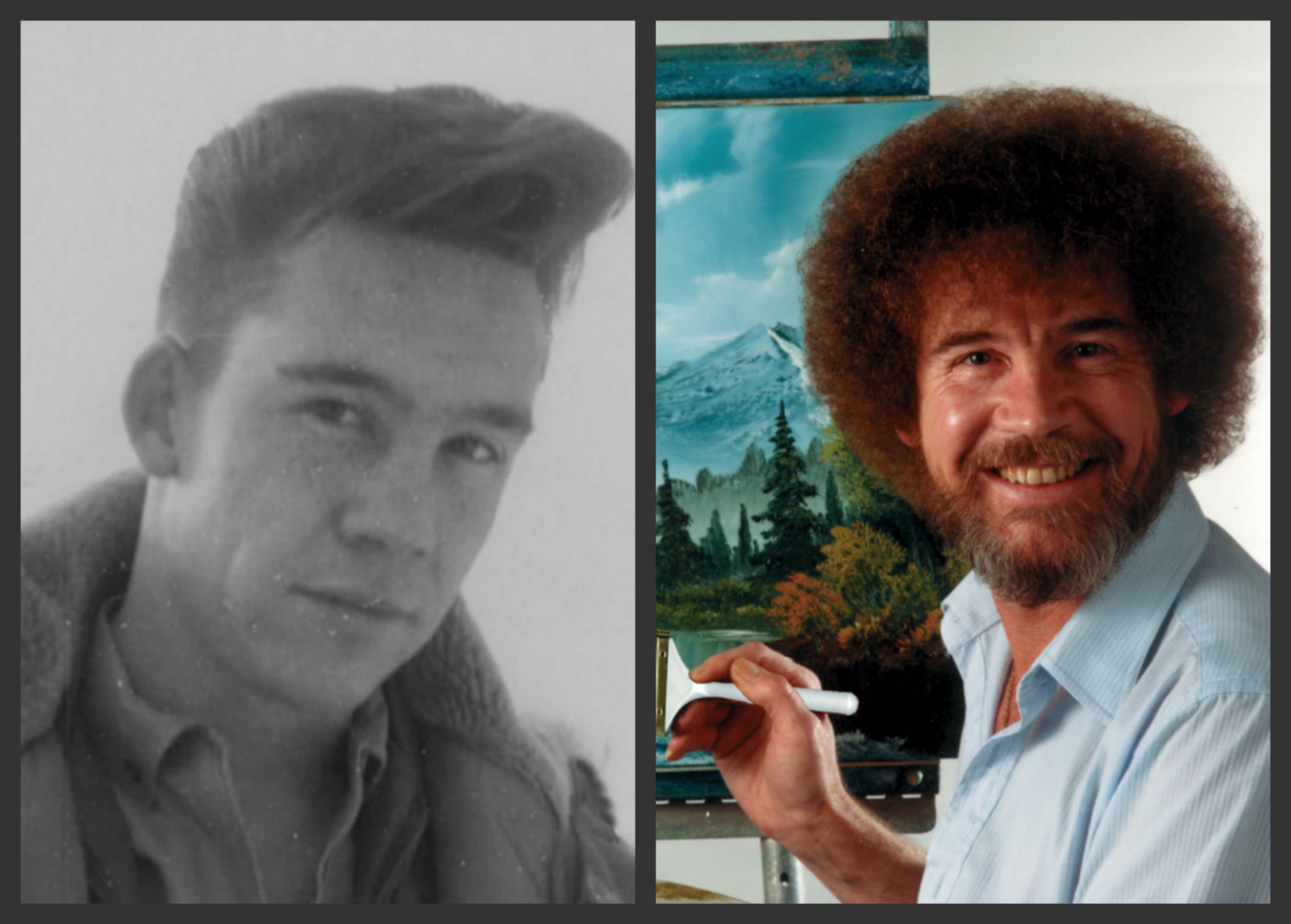 bob ross hair