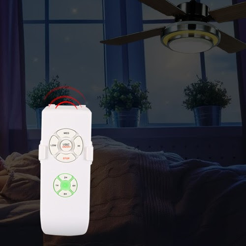 Wireless Timing Remote Control Receiver Universal Ceiling Fan Lamp Light Kit