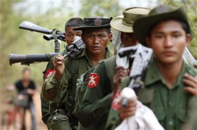 Militer Myanmar. (Foto: Reuters)