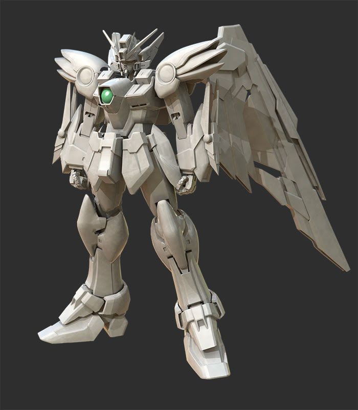 mobile suit report gundam wing aries tallgeese leo deathscythe kai custom katoki virgo wing gundam 3d