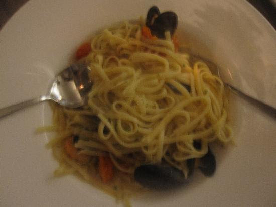 Seafood linguine main - Picture of The Living Room, Edinburgh ...