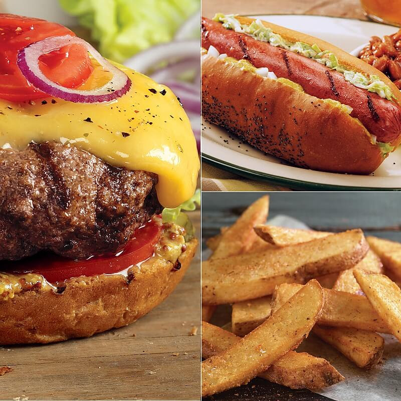 Classic Steakburgers Hot Dogs KC Steak Fries Kansas City 