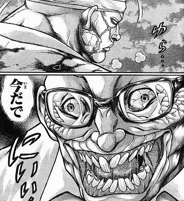 大炎上 バキ外伝 疵面 毒に侵された花山は あの技で窮地を脱す