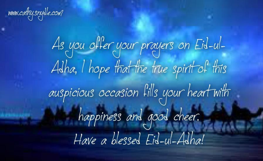 Eid ul adha wishes - Cathy