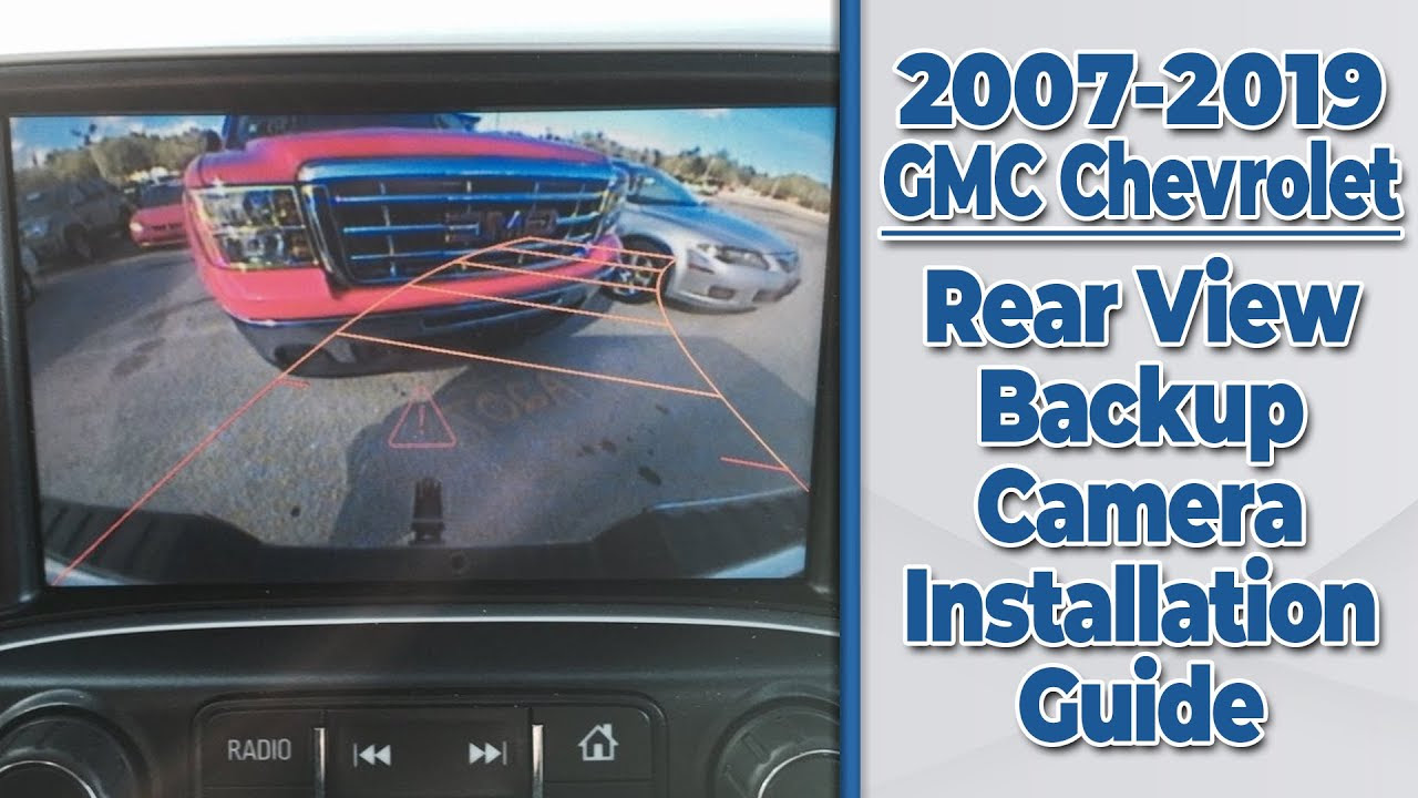 GM Aftermarket Rear Camera Install - YouTube
