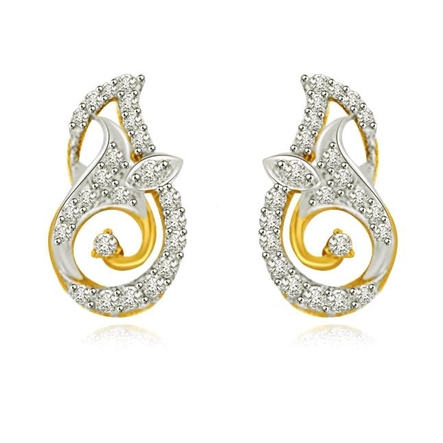 نتيجة بحث الصور عن ‪modern diamond earring designs‬‏