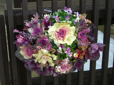 葉牡丹のアレンジ3種 産直花だん屋 ｓｔａｆｆブログ 楽天ブログ