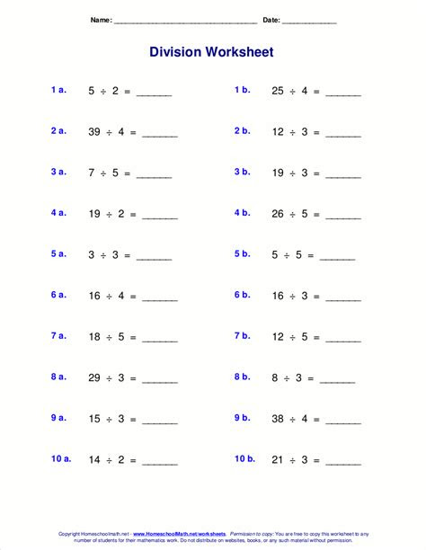 Each worksheet includes detailed, expanded answers that show how to do long division step by . grade 7 long division sums division worksheets printable division
