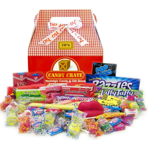 1970's Holiday Retro Candy Gift Box 1970's Holiday Retro Candy Gift Box