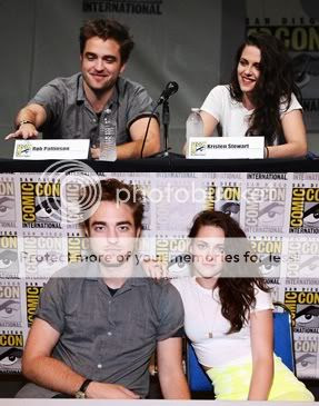 Rob and Kristen at ComicCon 2012