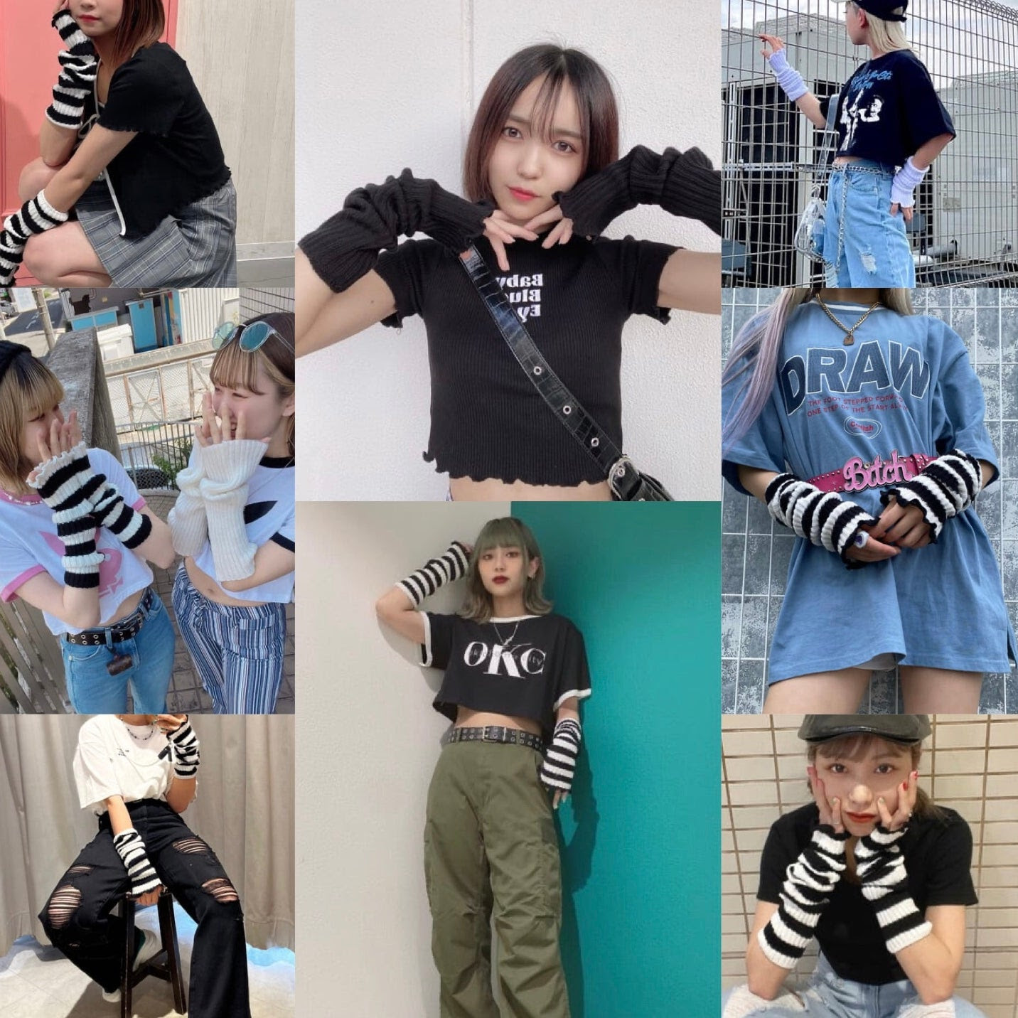 夏も大活躍 アームウォーマー を使った夏コーデsnap ウィゴー公式サイト ウェブマガジン Wego Jp