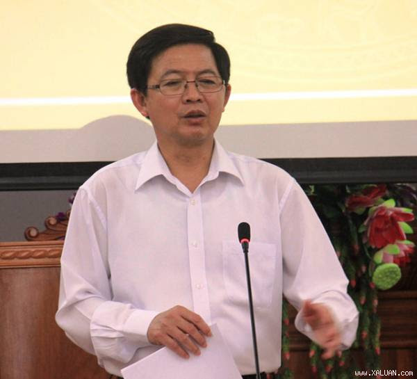  Chủ tịch UBND tỉnh Bình Định Hồ Quốc Dũng chia sẻ tại buổi họp báo