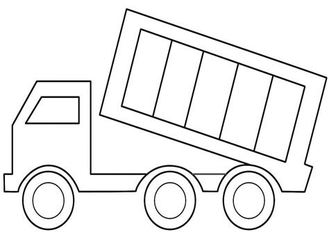  40 free printable truck coloring pages download