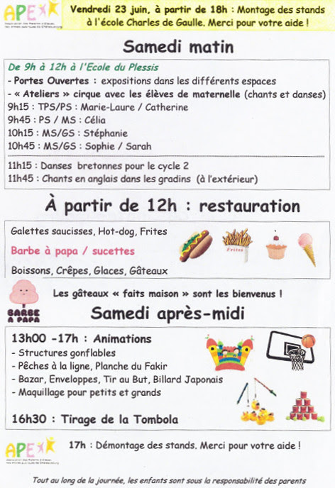 Fde Deroulement De La Journee Ape