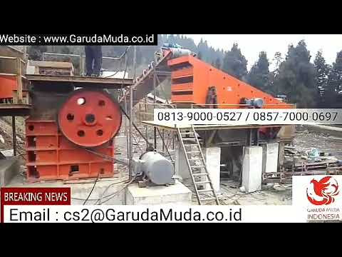 Video Mesin Pemecah Batu Malang