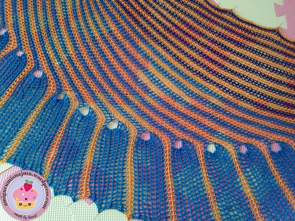 najma chal crochet shawl ganchillo