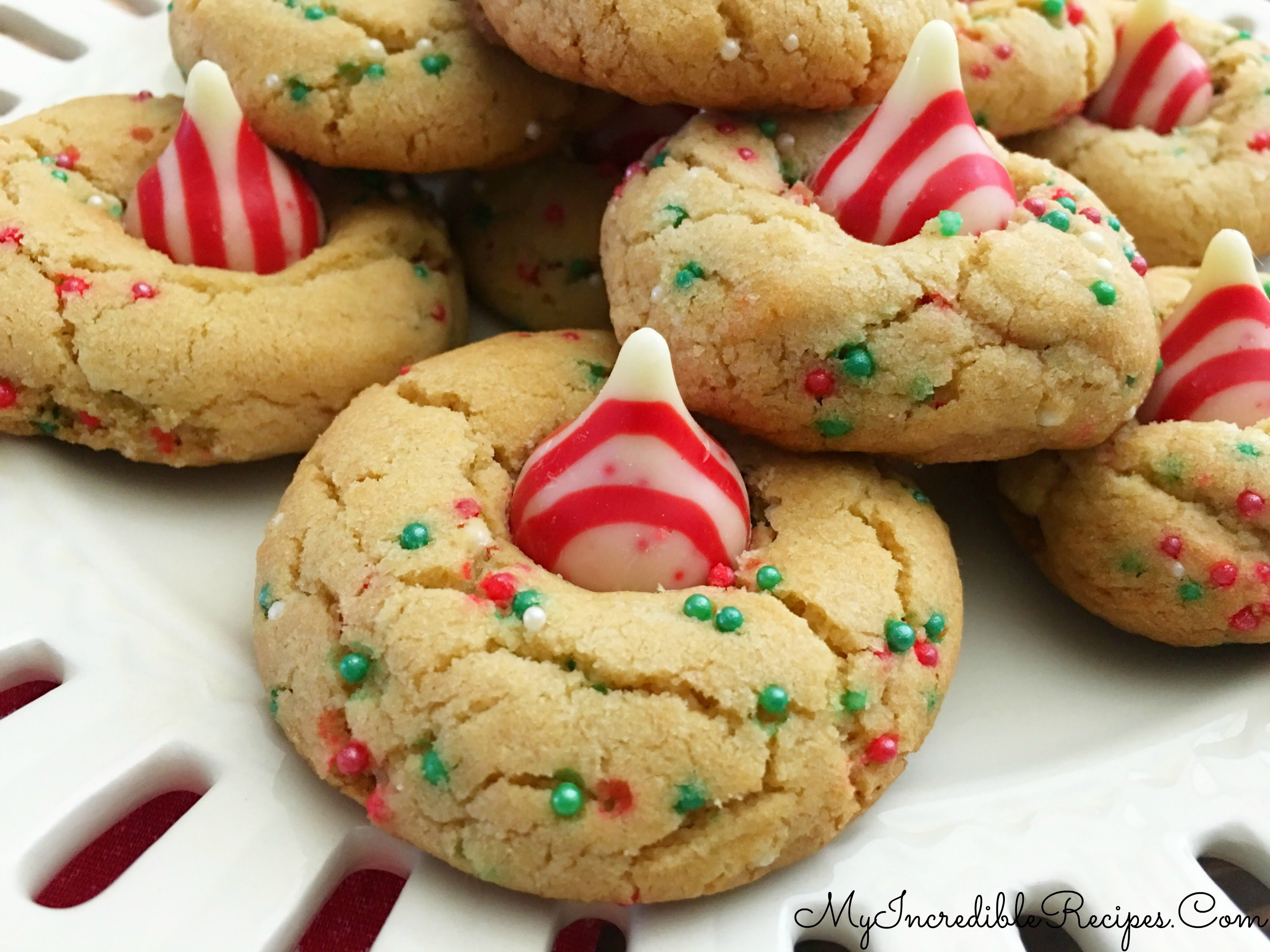Peanut Butter Christmas Cookies!