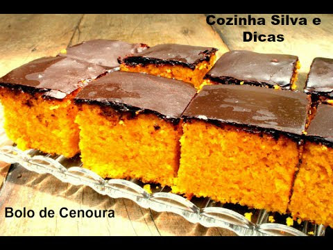 Video Receita De Bolo De Cenoura Forma Grande