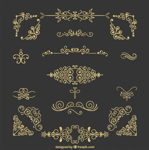 Vintage-ornaments-collection