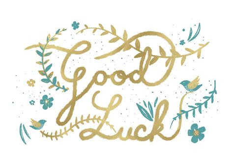  good luck card printable