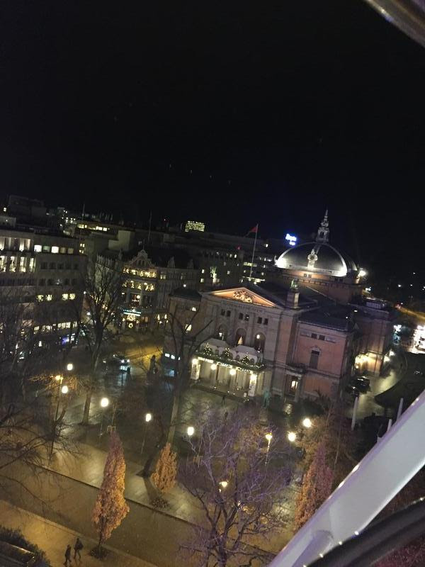 Il Teatro Nazionale visto dalla ruota panoramica