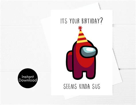  among us birthday card uk printable cards
