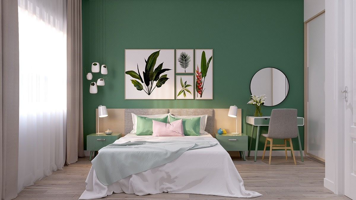 51 Green Bedrooms With Tips And Accessories To Help You Design Yours