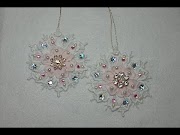 Populer DIY Beautiful Shabby Chic Snowflake Ornament Easy and Inexpensive , kontroversial!
