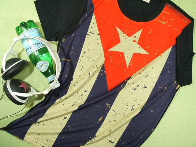 キューバ国旗ｔシャツ キューバtシャツ Cubaのtシャツ