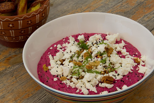 Peedi-borani / Beetroot borani / Beet borani