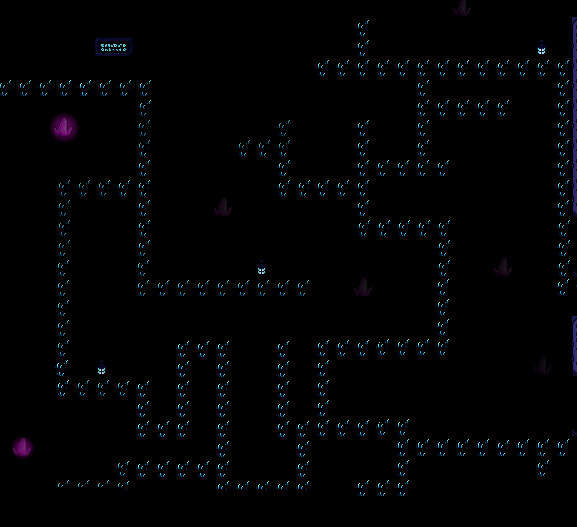 Map Undertale Undertale Waterfall dark room map