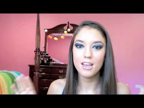 harajuku makeup tutorial. Blue/Green Makeup Tutorial
