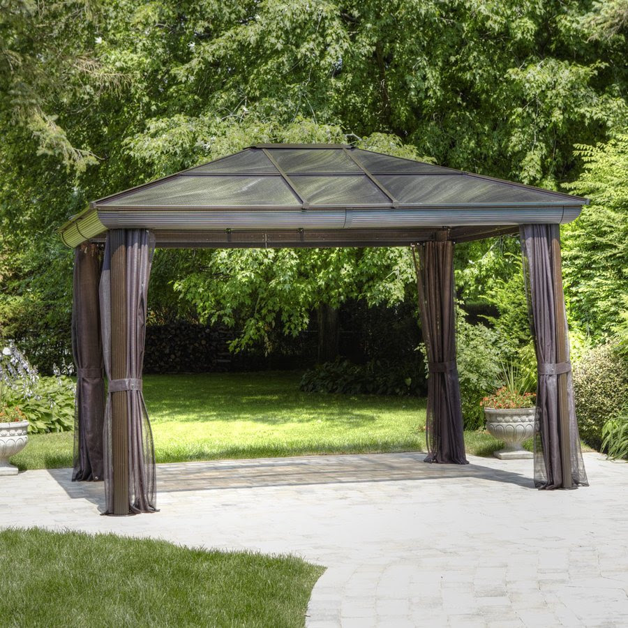 Aluminum gazebo kits