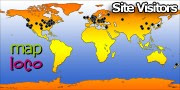 Locations of Site Visitors