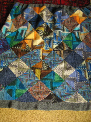 Leftover blanket in progress