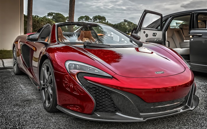 マクラーレンp1赤いスーパーカーのフロントビュー Hdの壁紙 車 壁紙プレビュー Ja Hdwall365 Com