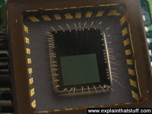 Webcam CCD or charge coupled device