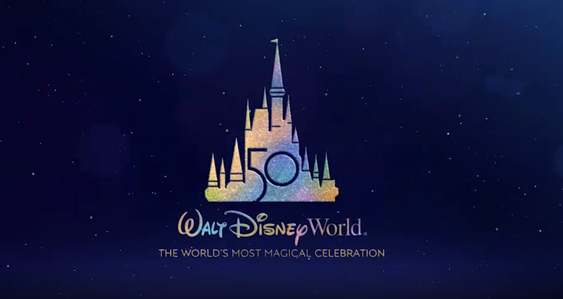 Download New 50th Anniversary Walt Disney World Logo Released ...
