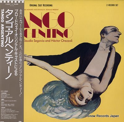 ORIGINAL CAST RECORDING tango argentino