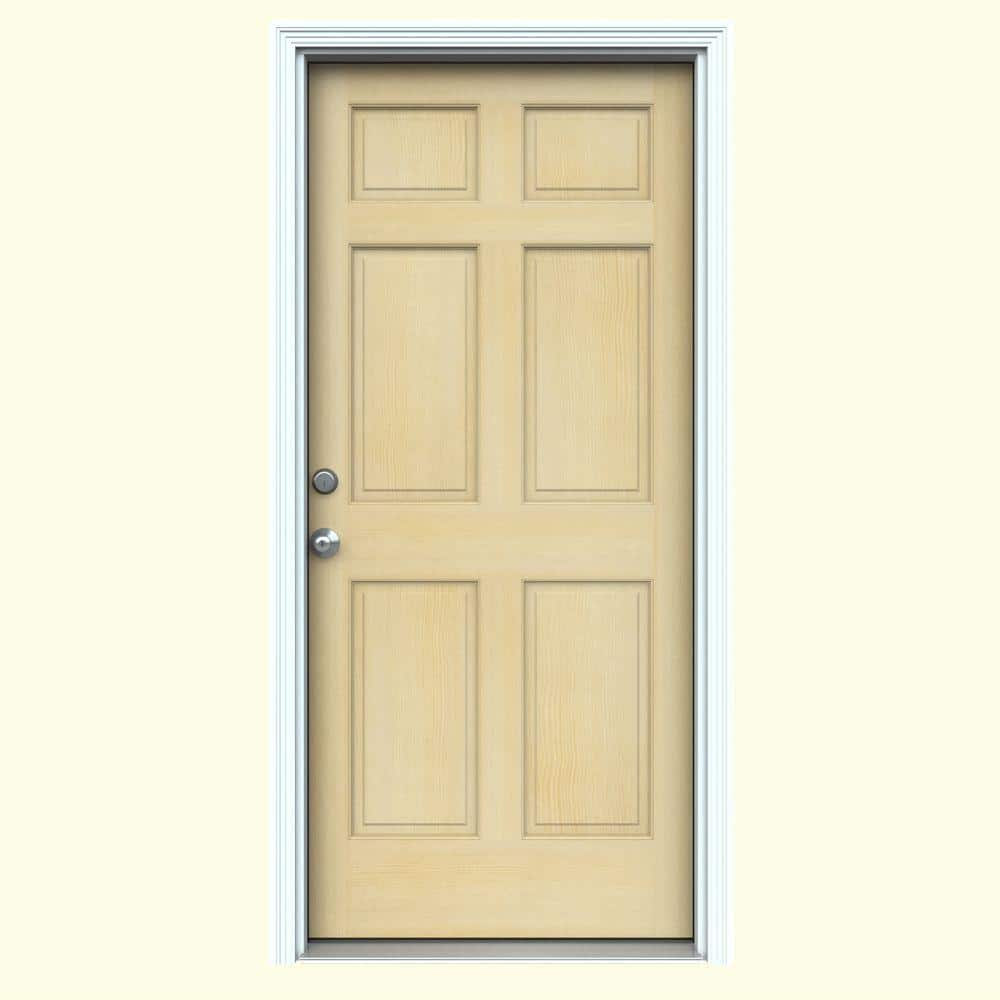 6 Panel - Wood Doors - Front Doors - Exterior Doors - The ...
