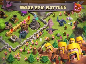 Clash of Clans 300x225 28 Free Cool iPad Games You Should All Download Right Away