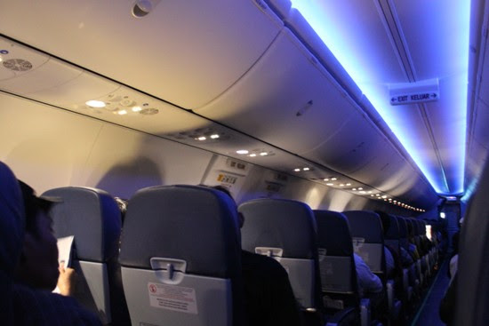 Lion Air's B737-900-ER Sky interior