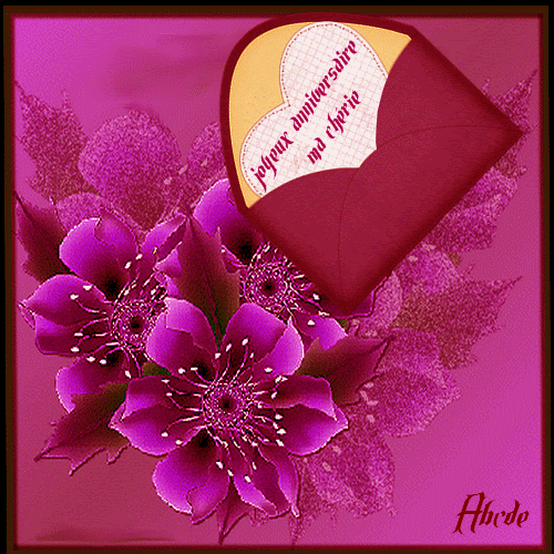 Bon Anniversaire Ma Cherie